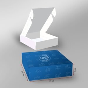 علبة شحن مربعة H6 &times; W23 &times; L20 سم