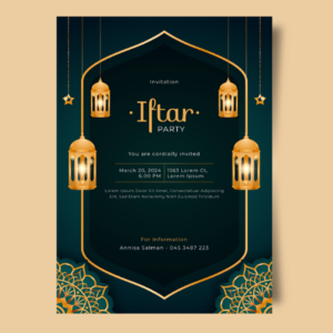 Invitation Cards Standard – Digital