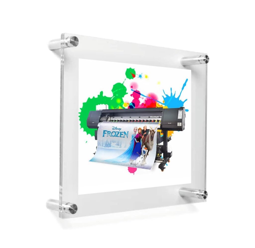 Sandwich Clear Acrylic Display-