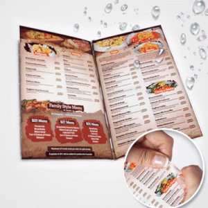 Menu Premium Material – Digital